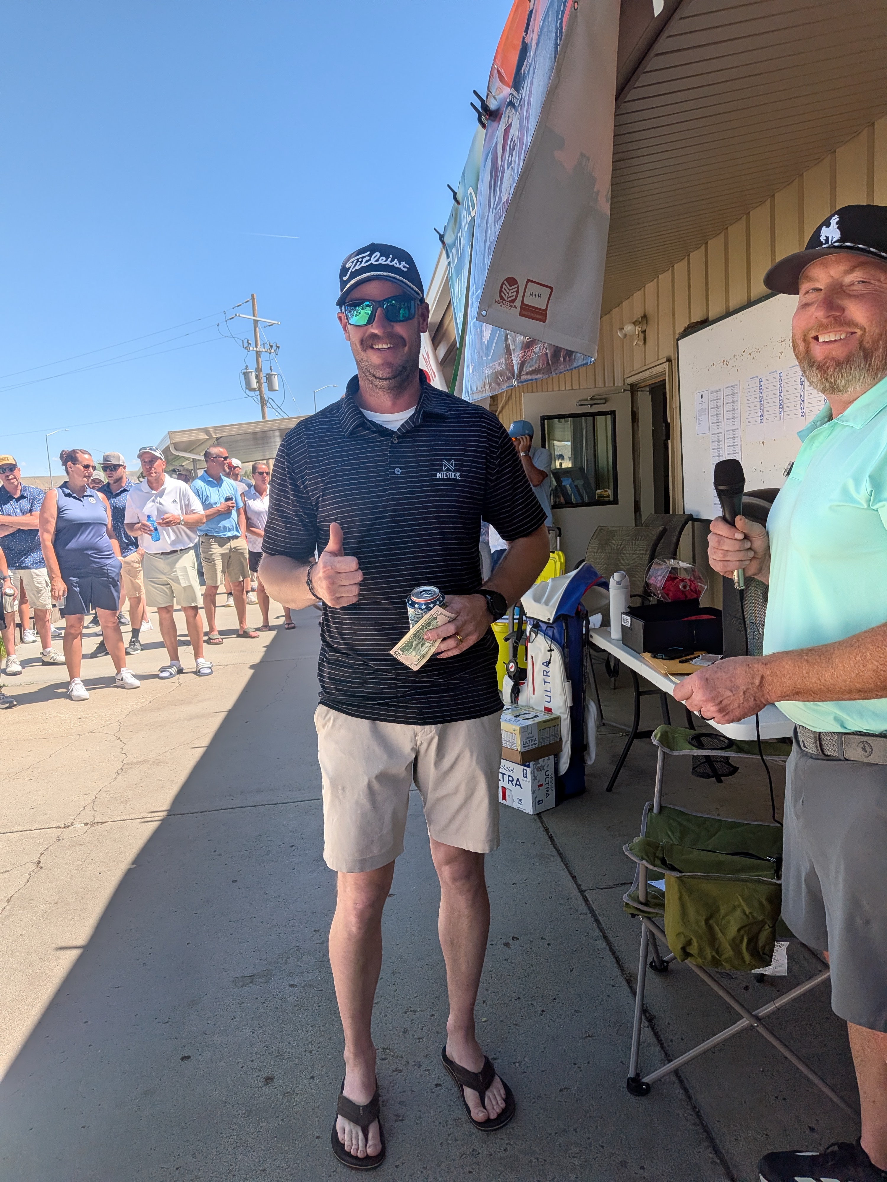 Men's Longest Drive Winner